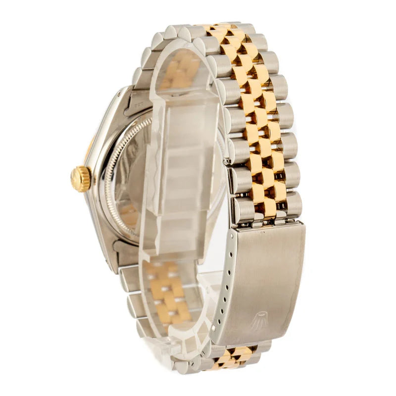 Rolex Datejust 16013 for Men | 36MM | Two Tone | Champagne Jubilee Dial
