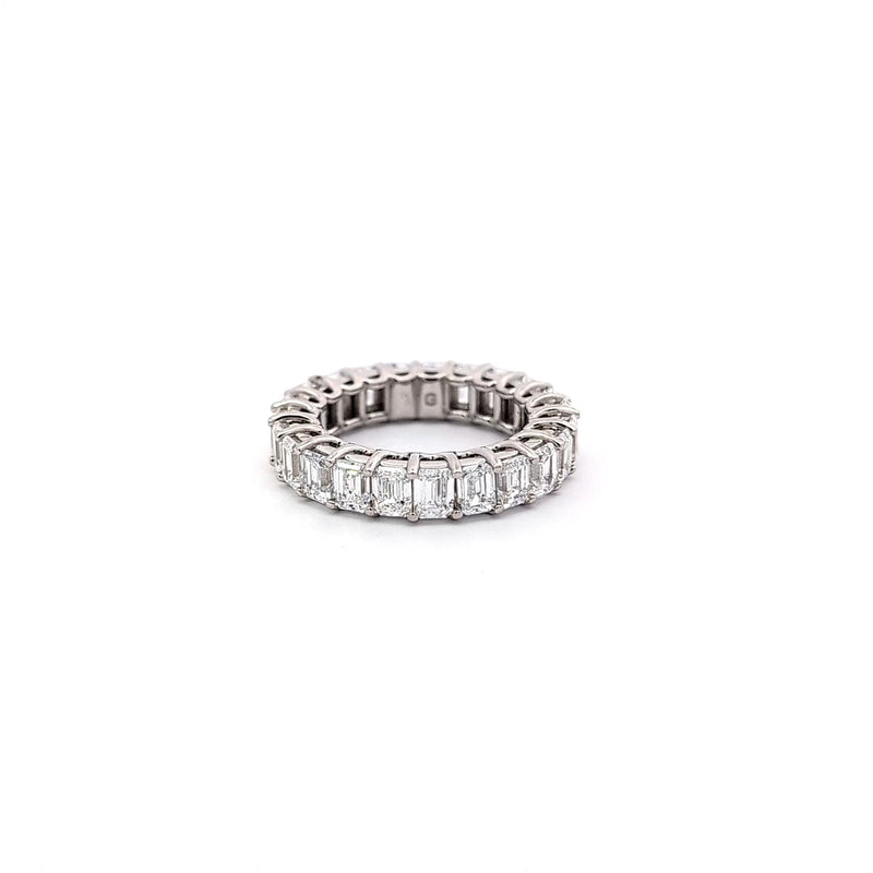 EMERALD ETERNITY BAND 14KW EF VS1 HPHT DIA 5.72CTS