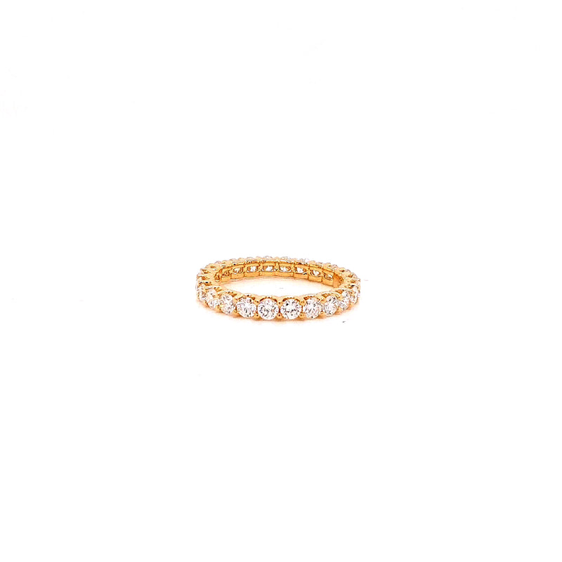 ROUND ETERNITY BAND 14KY FG VS2 CVD DIA 2.01CTS