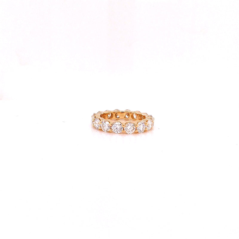 ROUND ETERNITY BAND 14KY FG VS2 CVD DIA 4.07CTS