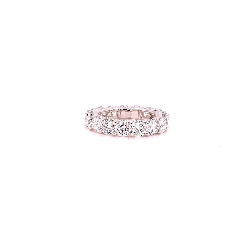 ROUND ETERNITY BAND 14KW FG VS2 CVD DIA 5.77CTS