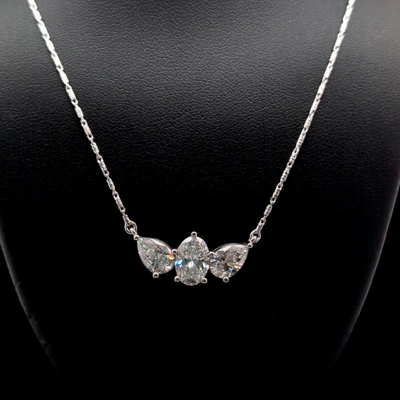 FANCY PENDANT 14KW FG VS1 CVD DIA 3.64CTS