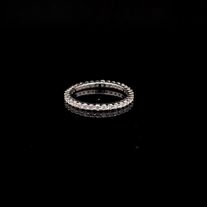 ROUND ETERNITY BAND 14KW FG VS2 CVD DIA 0.77CTS