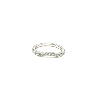 4 PRONG FANCY RING 14KW FG VS2 CVD DIA 0.20CTS