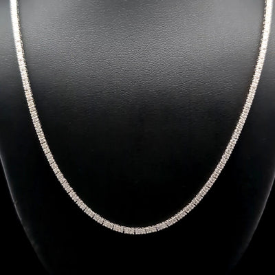 TENNIS NECKLACE 14KW FG VS2 CVD DIA 2.32CTS