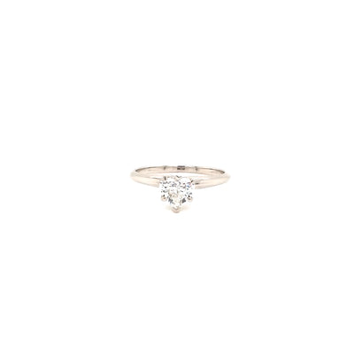 SOLITAIRE RING 14KW F VS1 CVD DIA 0.71CTS