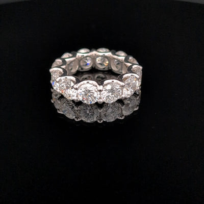 ETERNITY BAND 14KW FG VS2 CVD DIA 12.69CTS