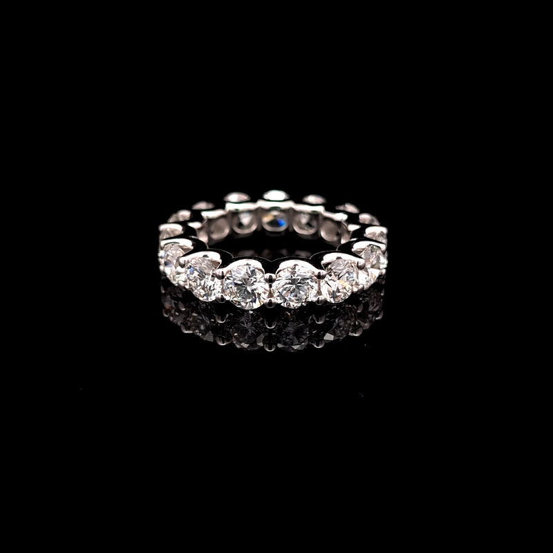 ROUND ETERNITY BAND 14KW FG VS2 CVD DIA 6.07CTS