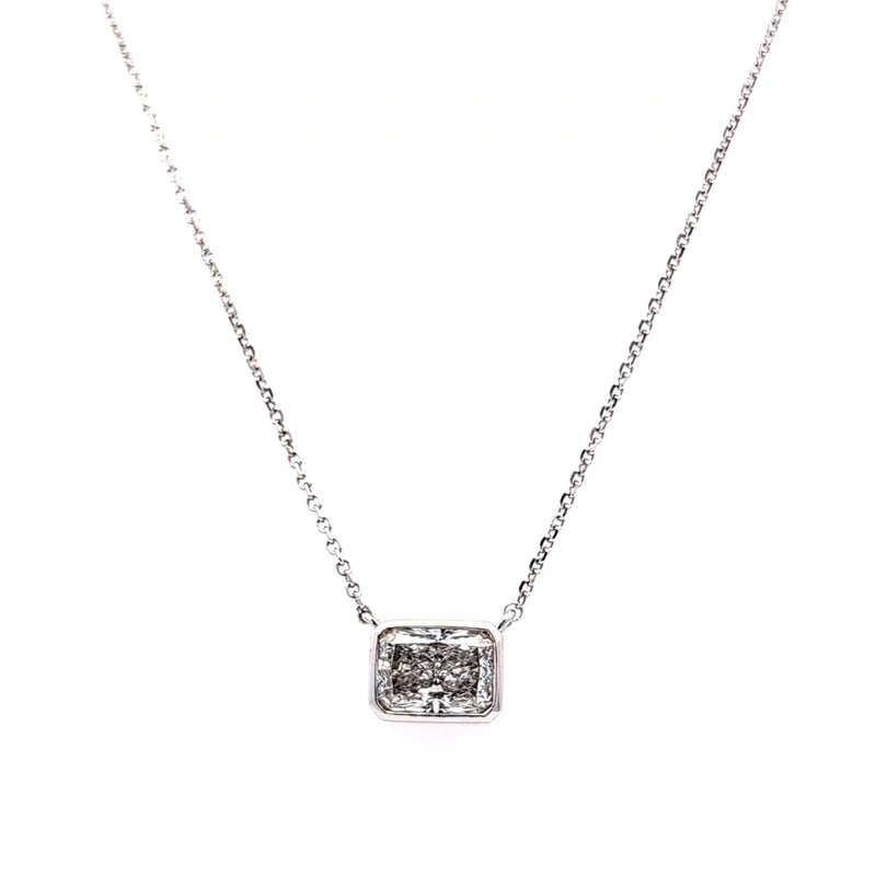 SOLITAIRE PENDANT 14KW EF VS1 HPHT DIA 0.75CTS