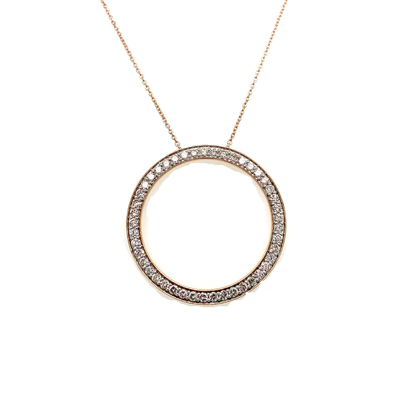 FANCY PENDANT 14KR VS-SI CVD DIA 1.35CTS