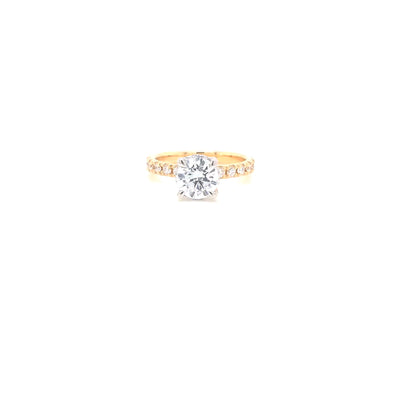 ENGAGEMENT RINGS 14KW/Y EF VS2 HPHT DIA 1.44CTS
