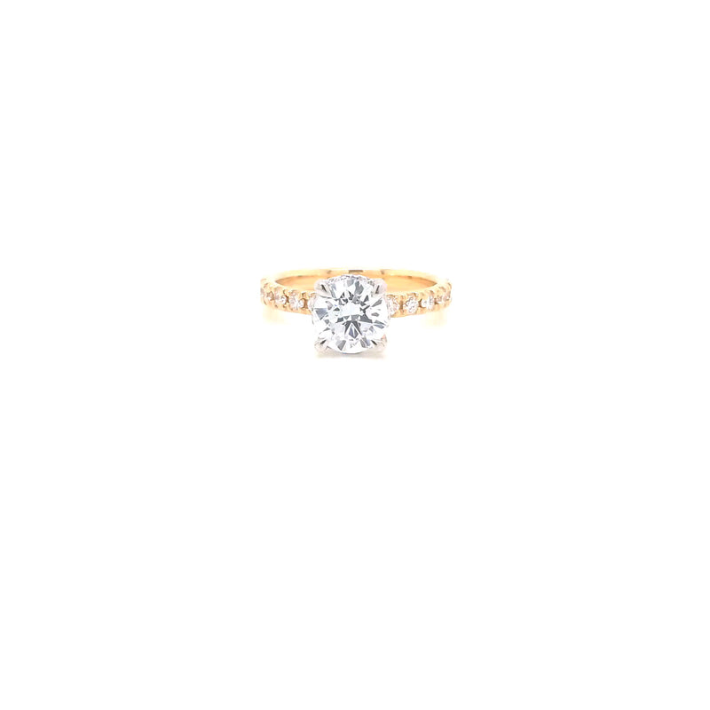 ENGAGEMENT RINGS 14KW/Y EF VS2 HPHT DIA 1.44CTS