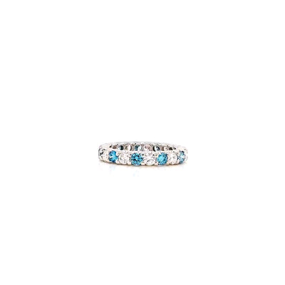 ROUND ETERNITY BAND 14KW FG VS2 CVD DIA 1.6CTS