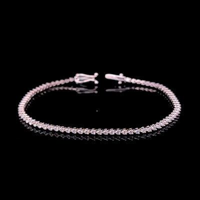 TENNIS BRACELET 14KW EF VS2 HPHT DIA 1.43CTS