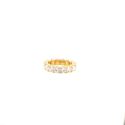ROUND ETERNITY BAND 14KY FG VS2 CVD DIA 5.89CTS