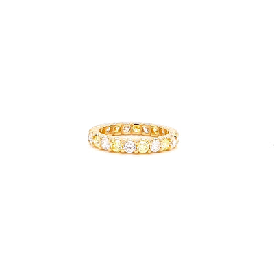 ROUND ETERNITY BAND 14KY FG VS2 CVD DIA 1.59CTS