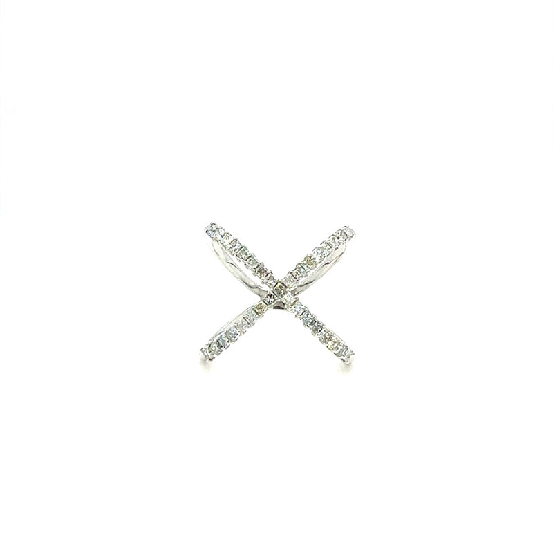 FANCY RINGS 14KW EF VS1/SI2 HPHT DIA 0.65CTS