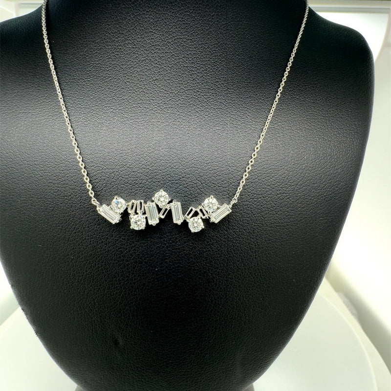 FANCY PENDANTS 14KW EF VS1/VS2 HPHT DIA 0.93CTS