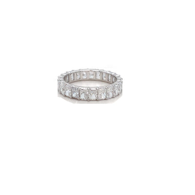 LONG RADIANT ETERNITY BAND 14KW EF VS1 HPHT DIA 3.26CTS