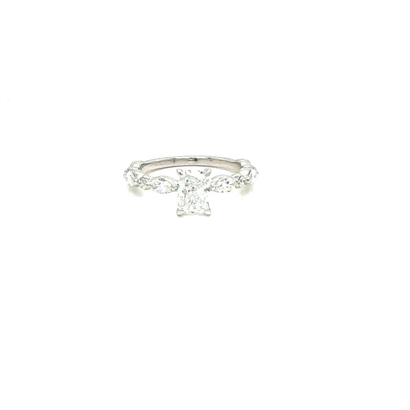 ENGAGEMENT RINGS 14KW EF VS1 HPHT DIA 1.88CTS
