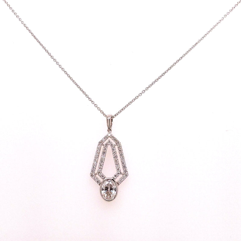 FANCY PENDANTS 14KW EF VS1 HPHT DIA 1.09CTS