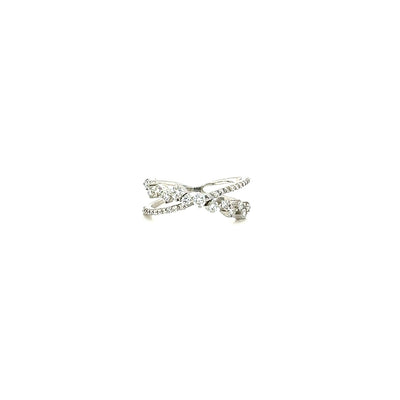 FANCY RING 14KW EF VS2 HPHT DIA 0.49CTS