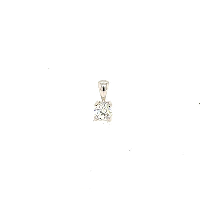 SOLITAIRE PENDANTS 14KW FG VS2 CVD DIA 0.55CTS