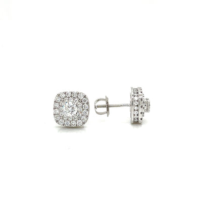FANCY EARRING 10KW EF VS2 HPHT DIA 1.74CTS