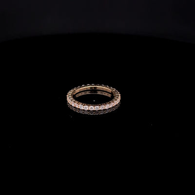 ETERNITY RING 14KY FG VS2 CVD DIA 0.79CTS