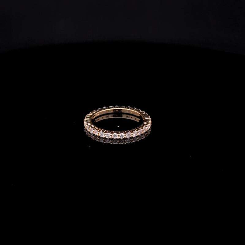 ETERNITY RING 14KY FG VS2 CVD DIA 0.79CTS
