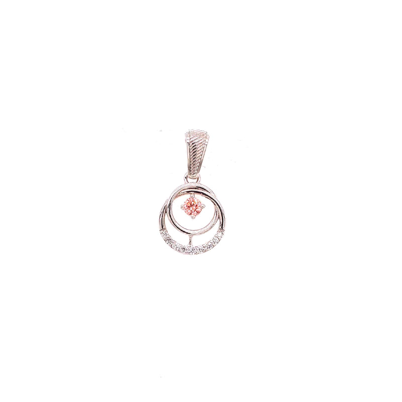 FANCY PENDANTS 14KW GH VS2 CVD DIA 0.39CTS