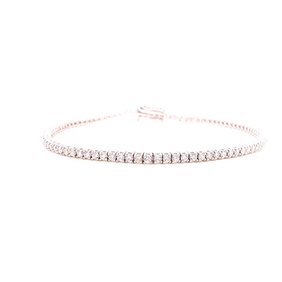TENNIS BRACELET 14KW FG VS2 CVD DIA 1.7CTS
