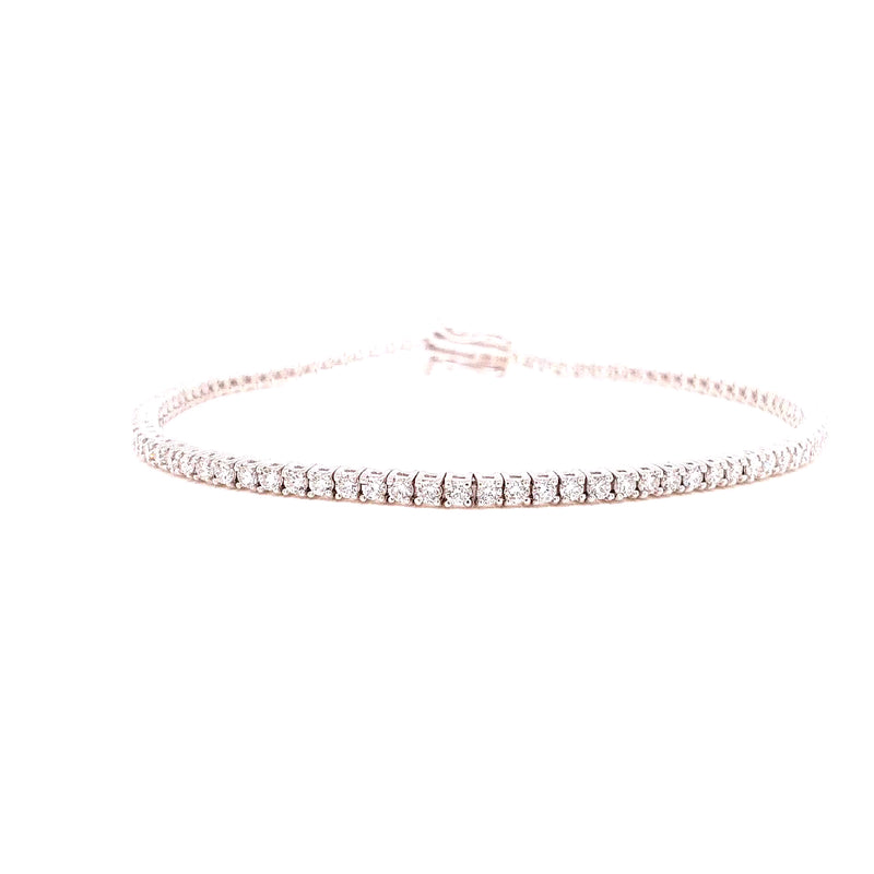 TENNIS BRACELET 14KW FG VS2 CVD DIA 1.7CTS