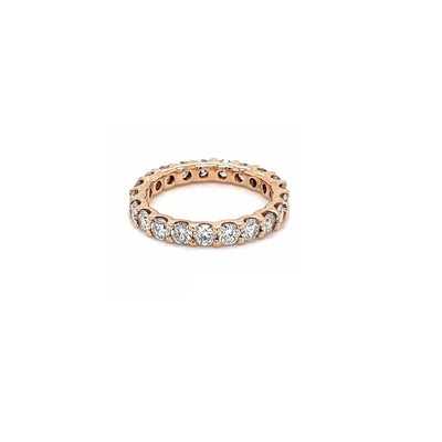 ROUND ETERNITY BAND 14KR HI VS2 CVD DIA 1.46CTS