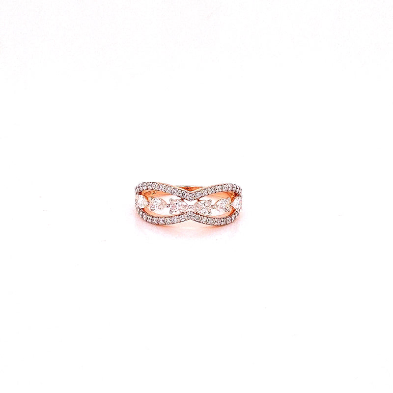 FANCY RINGS 14KR GH VS1 HPHT DIA 0.9CTS