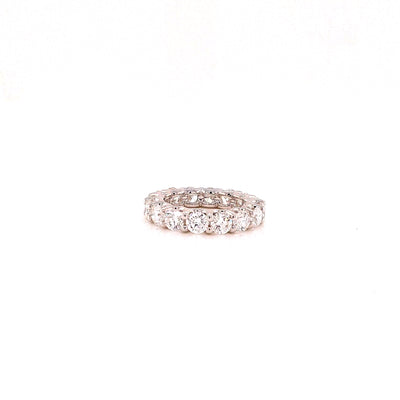 ROUND ETERNITY BAND 14KW FG VS2 CVD DIA 4.77CTS