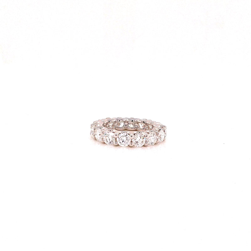 ROUND ETERNITY BAND 14KW FG VS2 CVD DIA 4.77CTS