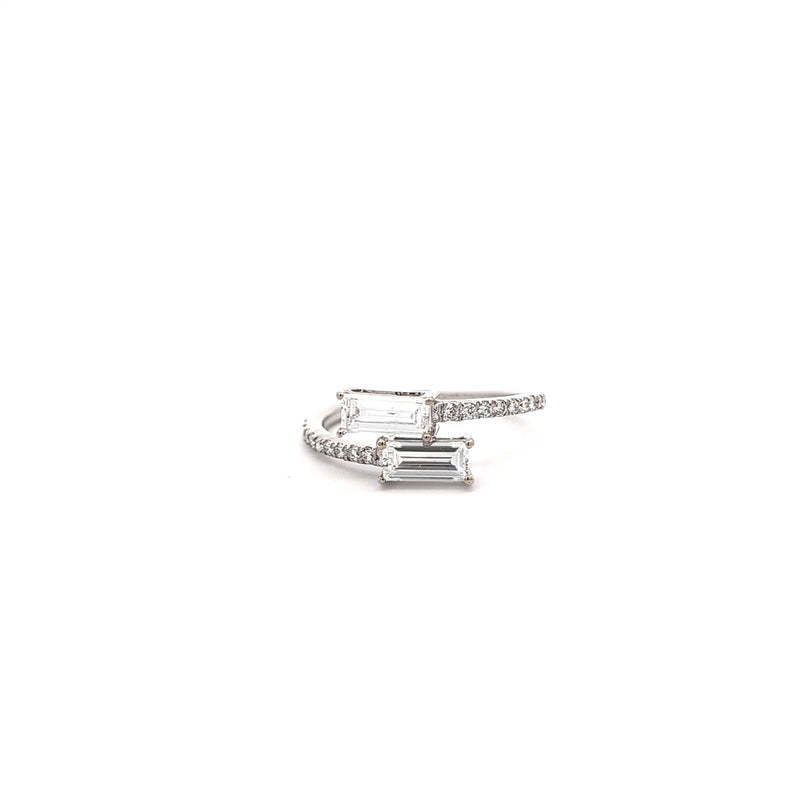 FANCY RING 14KW FG VS CVD DIA 0.80CTS