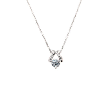 FANCY PENDANT 14KW BLUE VS HPHT DIA 0.32CTS