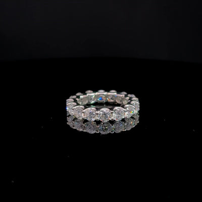 ROUND ETERNITY BAND 14KW EF VS2 HPHT DIA 4.74CTS