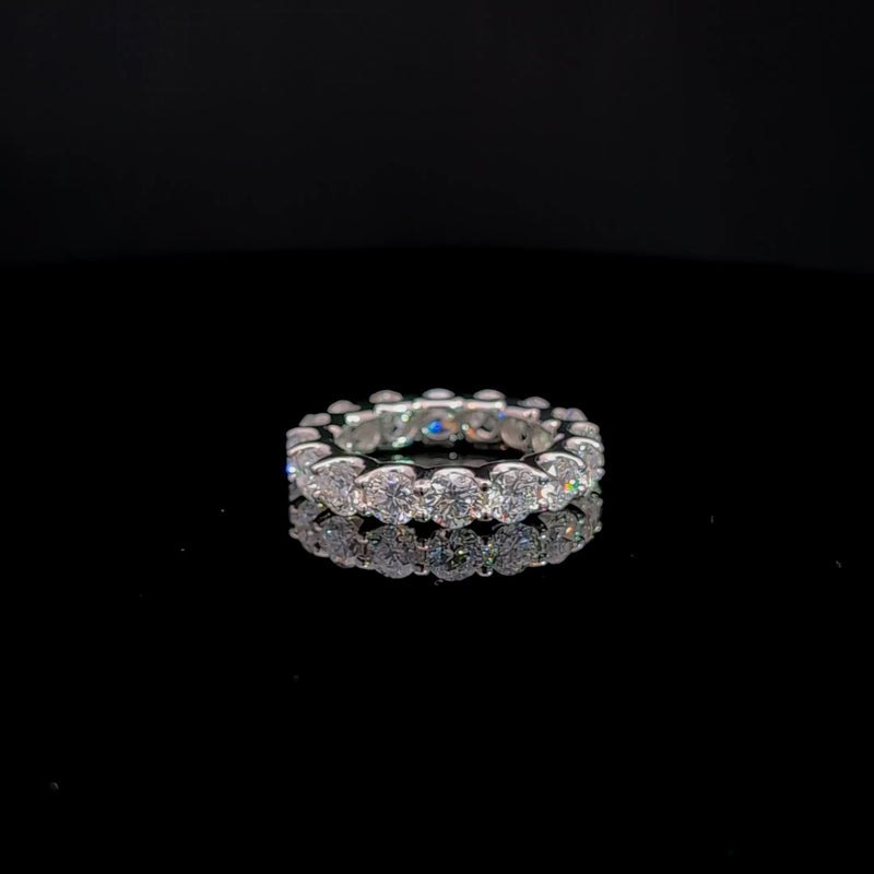 ROUND ETERNITY BAND 14KW EF VS2 HPHT DIA 4.74CTS