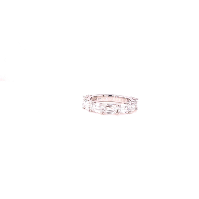 HALF WAY RINGS 14KW EF VS1 HPHT DIA 4.4CTS