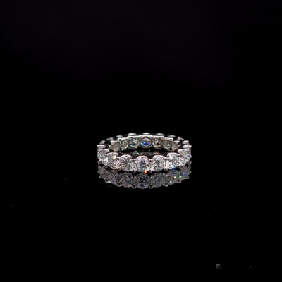 ROUND ETERNITY BAND 14KW EF VS2 HPHT DIA 3.69CTS