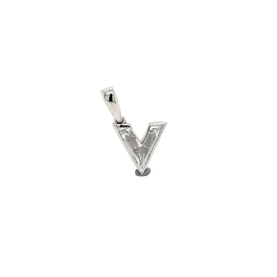 ALPHABET V PENDANT 14KW E VS1 HPHT DIA 1.00CTS