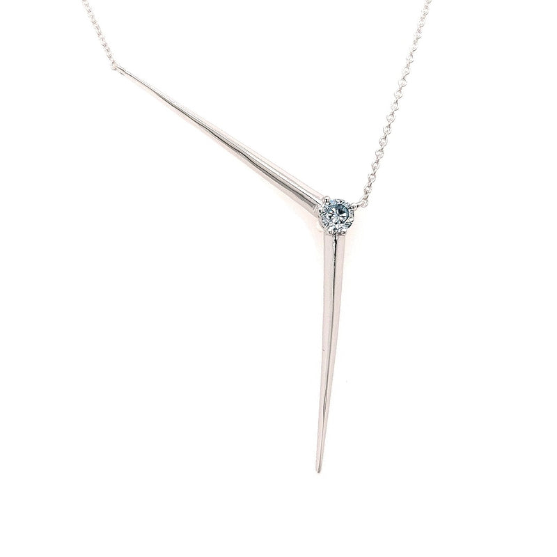FANCY PENDANTS 14KW BLUE VS HPHT DIA 0.15CTS