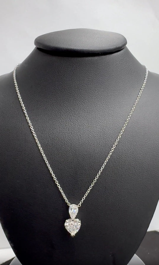 FANCY PENDANTS 14KW EF VS1 HPHT DIA 1.39CTS
