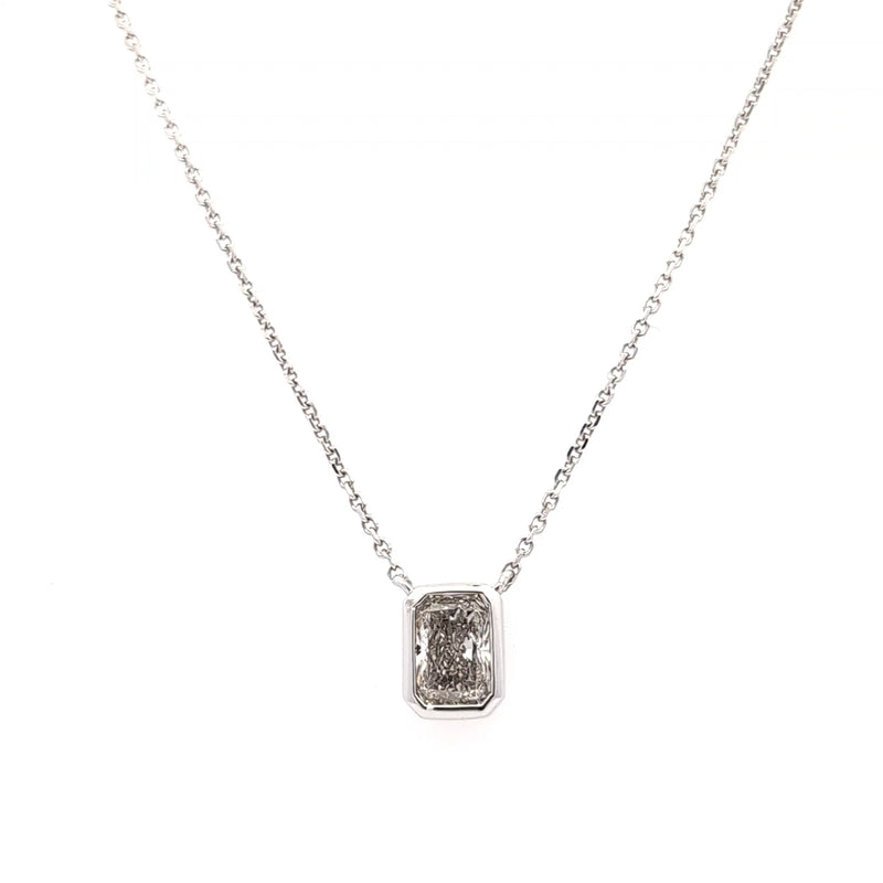 SOLITAIRE PENDANT 14KW EF VS1 HPHT DIA 1.15CTS