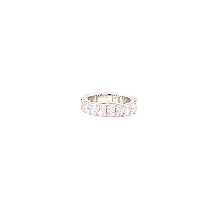 LONG RADIANT ETERNITY BAND 14KW EF VS1 HPHT DIA 4.66CTS