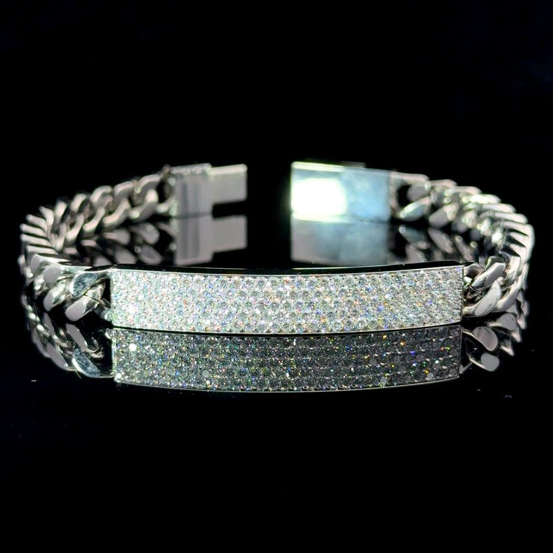 FANCY BRACELET SS EF VS2 HPHT DIA 2.18CTS