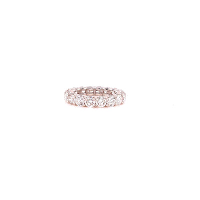ROUND ETERNITY BAND 14KW FG VS2 CVD DIA 2.95CTS